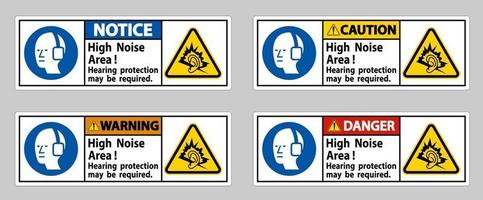 Potrebbe essere necessaria una protezione dell'udito per aree ad alto rumore vettore