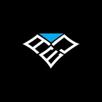 aej lettera logo creativo design con vettore grafico, aej semplice e moderno logo.