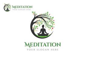 yoga logo meditazione logo fitness logo yoga logo design yoga nel natura logo peso perdita logo terme logo rilassare logo rilassamento logo gratuito mano esercizio logo vettore