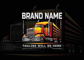 camion logo camion illustrazione carico logo mezzi di trasporto logo auto logo settore automobilistico logo camion vettore trattore logo furgone logo coperto furgone logo camion icona camion monogramma camion illustrazione camion vettore