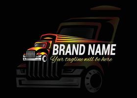 camion logo camion illustrazione carico logo mezzi di trasporto logo auto logo settore automobilistico logo camion vettore trattore logo furgone logo coperto furgone logo camion icona camion monogramma camion illustrazione camion vettore