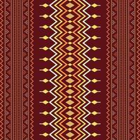 tessuto etnico senza cuciture azteco arte tribale stampa, decorazione della casa, carta da parati, stoffa. vettore