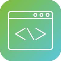 ragnatela codifica vettore icona stile