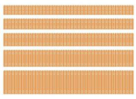 colorato recinto nel piatto stile vettore illustrazione isolato su bianca