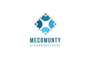 Logo della comunità di meccanici vettore