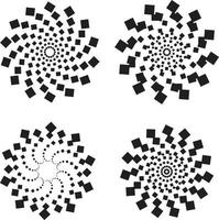 vettore Immagine di vario circolare modelli