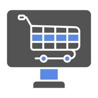 e-commerce vettore icona stile