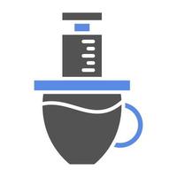 aeropress vettore icona stile