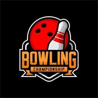 bowling sport palla vettore