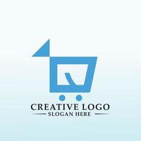 investitori vettore logo design pesce icona