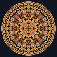 decorativo elementi lusso ornamento modello pendenza mandala design vettore