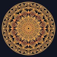 decorativo elementi lusso ornamento modello pendenza mandala design vettore