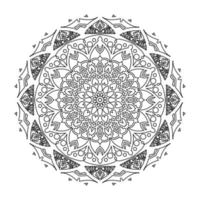 design di mandala di lusso vettore