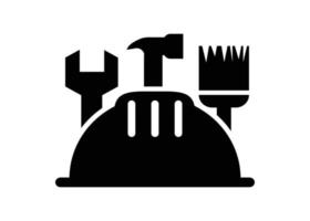 costruzione logo icona design modello isolato vettore