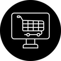 e-commerce vettore icona stile