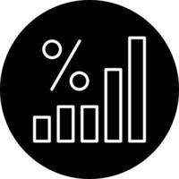 statistiche vettore icona stile