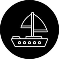 yachting vettore icona stile