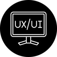 UX interfaccia vettore icona stile