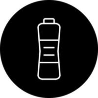 acqua bottiglia vettore icona stile