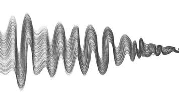 onda sonora astratta vettore