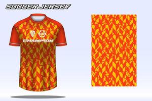 calcio maglia sport maglietta design modello per calcio club vettore