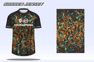 calcio maglia sport maglietta design modello per calcio club vettore