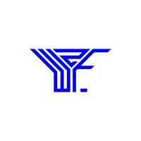 wzf lettera logo creativo design con vettore grafico, wzf semplice e moderno logo.