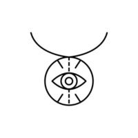 antiquariato, amuleto vettore icona