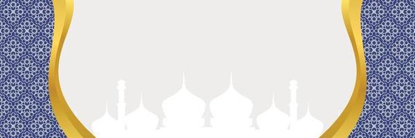 islamico sfondo, con mandala ornamento e moschea silhouette. vettore modello per striscioni, saluto carte per islamico vacanze, eid al fitr, Ramadan, eid al adha