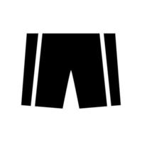 pantaloncini icona vettore illustrazione grafico design