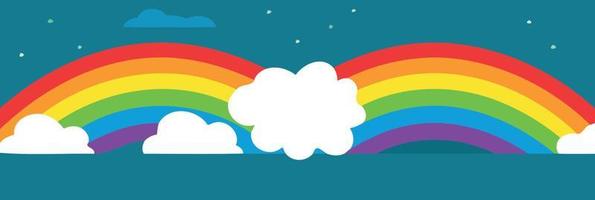 lgbt orgoglio giorno e mese arcobaleno sfondo vettore