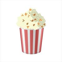 Popcorn illustrazione vettore