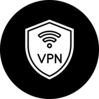 vpn vettore icona stile