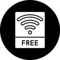 gratuito Wi-Fi vettore icona stile