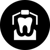 dente estrazione vettore icona stile