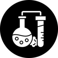 chimico reazione vettore icona stile