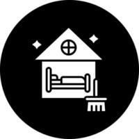airbnb pulizia vettore icona stile