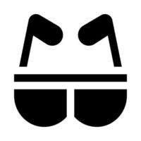 occhiali da sole icona per il tuo sito web, mobile, presentazione, e logo design. vettore