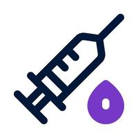 vaccino icona per il tuo sito web, mobile, presentazione, e logo design. vettore