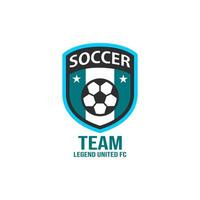 calcio calcio distintivo logo design modelli. sport squadra identità vettore illustrazioni isolato