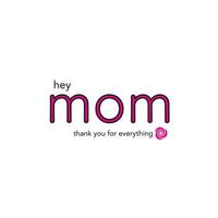 Hey mamma grazie voi per qualunque cosa madri giorno citazioni per mamma con rosa vettore