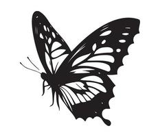 farfalla icona. semplice illustrazione di grande farfalla vettore icona