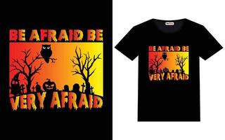 di moda Halloween grafico Vintage ▾ tipografia e lettering t camicia design vettore