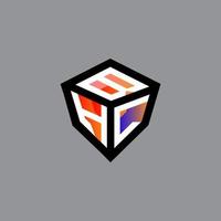 bhl lettera logo creativo design con vettore grafico, bhl semplice e moderno logo.