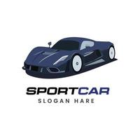 gli sport auto logo vettore modello su bianca sfondo.