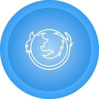 firefox logo vettore icona