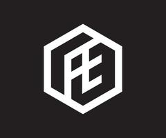 ae logo. lettera design vettore. creativo lettera il branding professionale logo vettore