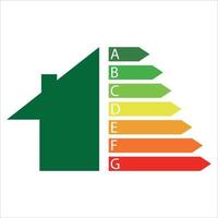 energia efficienza icona vettore illustrazione simbolo