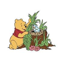 Winnie the Pooh vettore