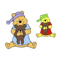 Winnie the Pooh vettore